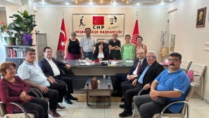 CHP KONYA İL BAŞKAN ADAYI MUSTAFA SÜRE'DEN BAŞKAN UZUNA ZİYARET