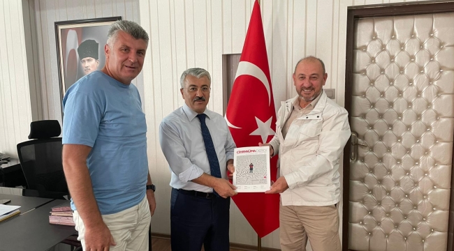 CİHANNÜMA'DAN KAYMAKAM YİĞİT'E HAYIRLI OLSUN ZİYARETİ 