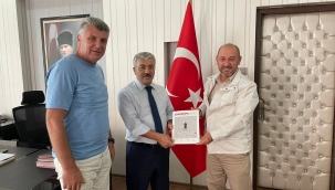 CİHANNÜMA'DAN KAYMAKAM YİĞİT'E HAYIRLI OLSUN ZİYARETİ 