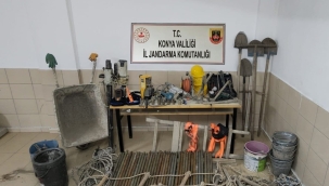 Define avcılarına Konya jandarmasından şok operasyon: 6 kişi gözaltına alındı 