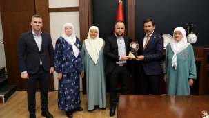 HASAN KILCA, BOSNA HERSEK'TEN GELEN ŞEHİT ANNELERİNİ VE SİVİL TOPLUM TEMSİLCİLERİNİ AĞIRLADI 