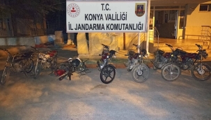 Ilgın'da Jandarma'dan çalıntı motosiklet operasyonu: 3 tutuklama