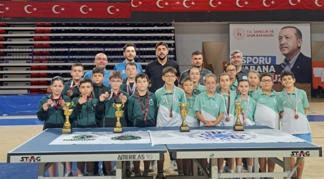 KARATAY BELEDİYESPOR MASA TENİSİNDE YİNE ZİRVEDE 