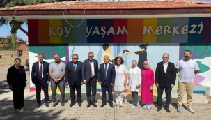 Kaymakam Yiğit'ten  Köy Yaşam Merkezi'ne Ziyaret 