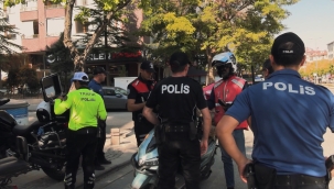 Konya Emniyetinden il genelinde motosiklet denetimi!