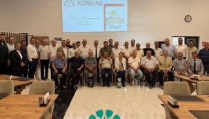 KONYALI İŞ ADAMLARI KONSİAD İZMİR ŞUBESİNİN 1. KURULUŞ YILDÖNÜMÜNÜ KUTLADI