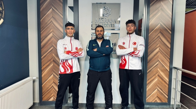 MERAM BELEDİYESPORLU KİCK BOKSÇULAR AVRUPA YOLUNDA 
