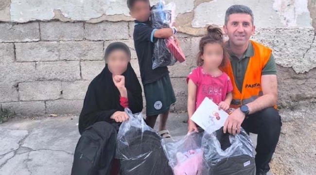 Parya Derneği bu kez de minik gönüllere dokundu 