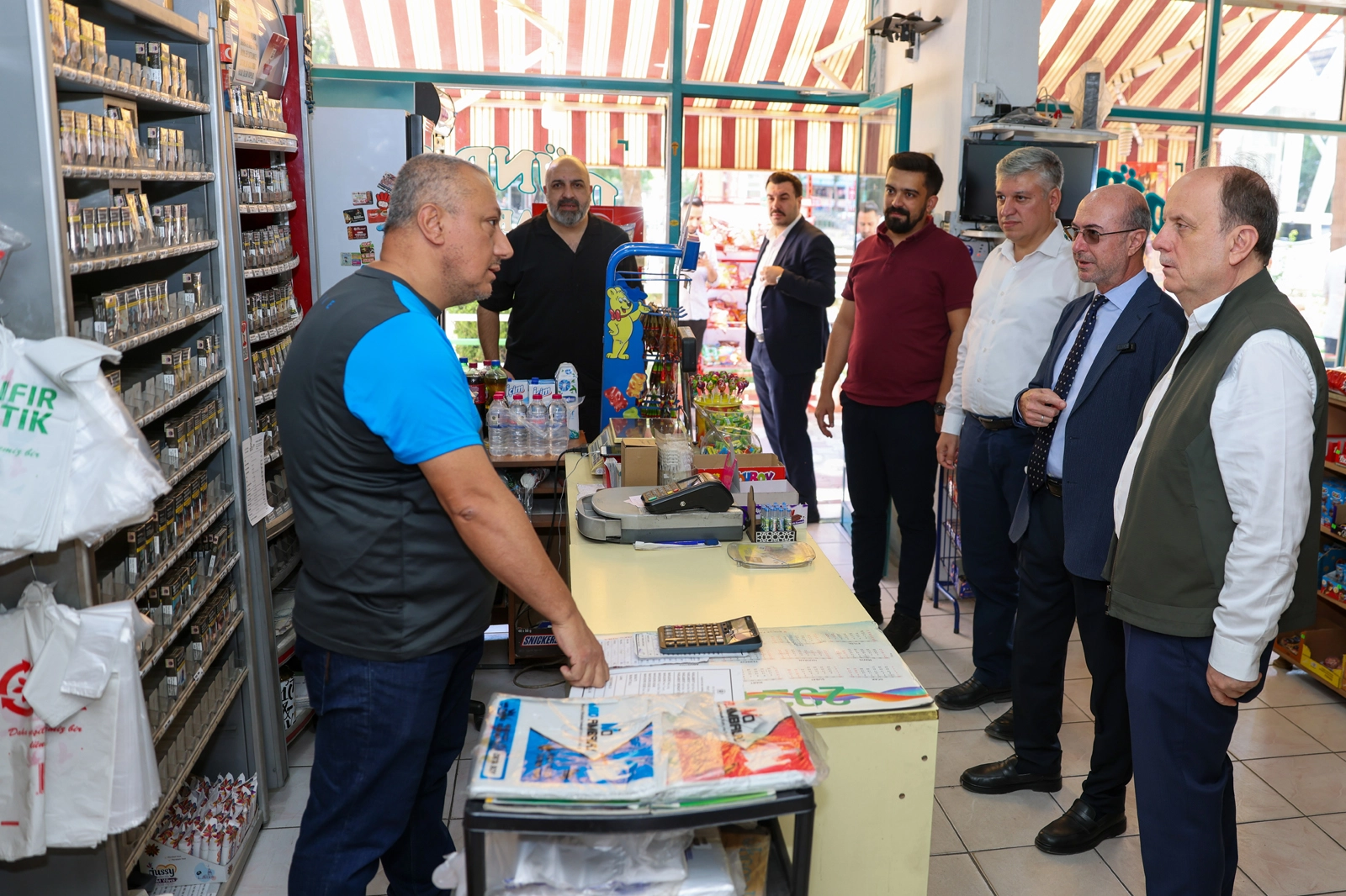 Selçuklu'da esnaf ziyaretleri