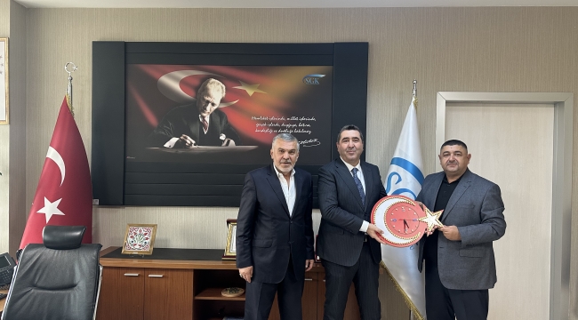 SGK il Müdürüne hayırlı olsun ziyaretleri devam ediyor.  