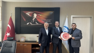 SGK il Müdürüne hayırlı olsun ziyaretleri devam ediyor.  