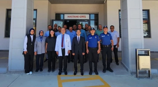 TUZLUKÇU 'DA MUHTARLARA YÖNELİK İLKYARDIM EĞİTİMİ DÜZENLENDİ 
