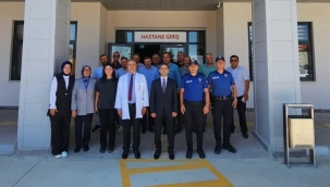 TUZLUKÇU 'DA MUHTARLARA YÖNELİK İLKYARDIM EĞİTİMİ DÜZENLENDİ 