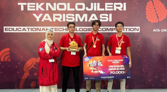 YÖNTEM  KOLEJİ TOKNOFEST'TE YİNE TÜRKİYE BİRİNCİSİ!