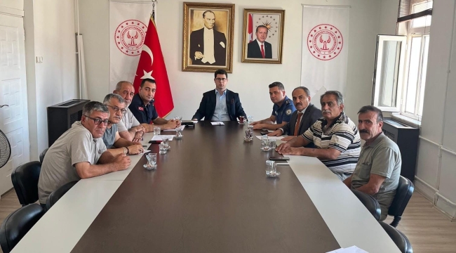 Yunak'ta Okul Güvenliği Koordinasyon Toplantısı Yapıldı 