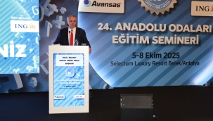 24.ANADOLU ODALARI EĞİTİM SEMİNERİ ANTALYA'DA BAŞLADI 