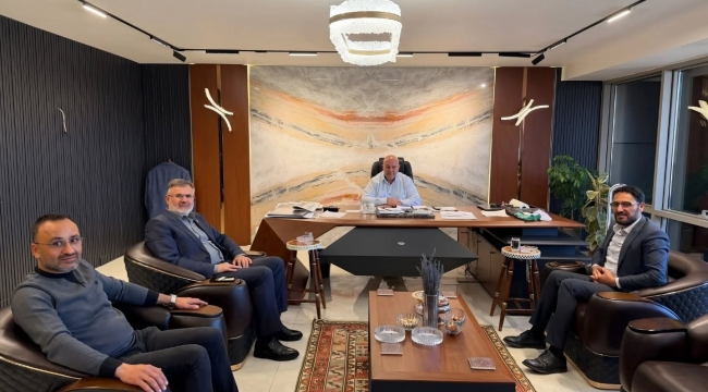 AK PARTİ AKŞEHİR'DEN SİNAN MAKASCI'YA ZİYARET 