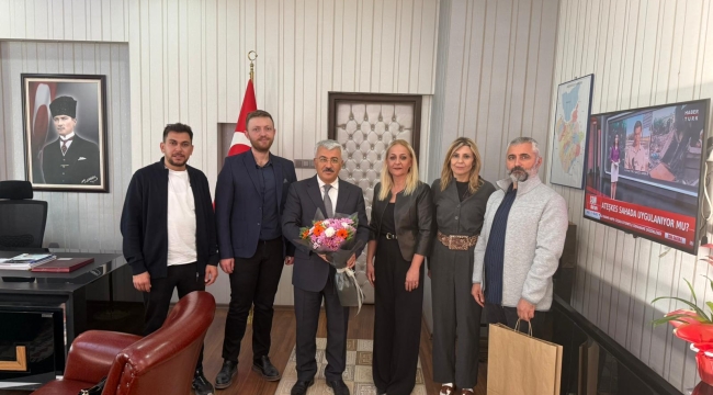 Akşehir Akademisi Vakfı'ndan Kaymakam Yiğit'e Ziyaret 