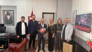 Akşehir Akademisi Vakfı'ndan Kaymakam Yiğit'e Ziyaret 