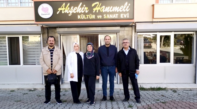 Akşehir İlçe İnsan Hakları Kurulu'ndan Hanımeli Kadın Kooperatifi'ne Ziyaret 