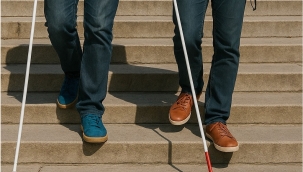 Akşehir Şehit Osman Aydoğan Halk Eğitim Merkezi'nden Görme Engelliler İçin Beyaz Baston