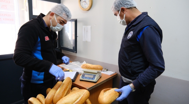 AKŞEHİR ZABITA EKİPLERİ FIRINLARDA DENETİM GERÇEKLEŞTİRDİ 