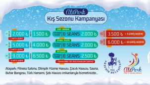 ATAPARK SPOR VE EĞLENCE MERKEZİ'NDE KIŞ SEZONU BAŞLADI! 