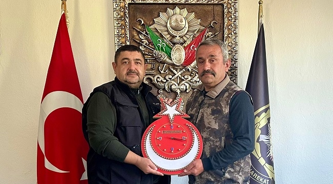 Bademci'den Konya Özel Harekat Şube Müdürü Akın'a Ziyaret 