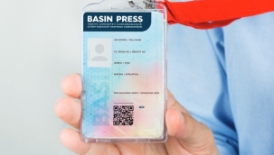 Basın Kartı" Gazetecinin Resmi Kimlik Belgesidir