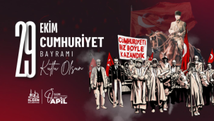 BAŞKAN ÖMER APİL'DEN 29 EKİM MESAJI 