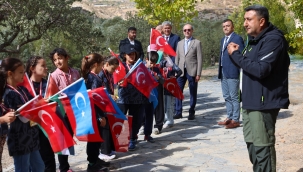 BAŞKAN PEKYATIRMACI SİLLE TABİAT OKULU'NDA ÖĞRENCİLERLE BİR ARAYA GELDİ 