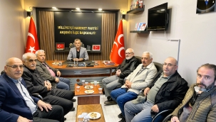 CAN-İLİM-DER'DEN MHP AKŞEHİR İLÇE BAŞKANLIĞI'NA ZİYARET 