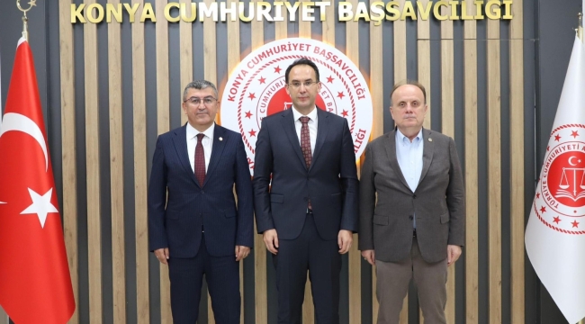 Hasan Ekici'den Başsavcı Çoban'a ziyaret 