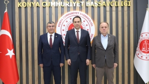 Hasan Ekici'den Başsavcı Çoban'a ziyaret 