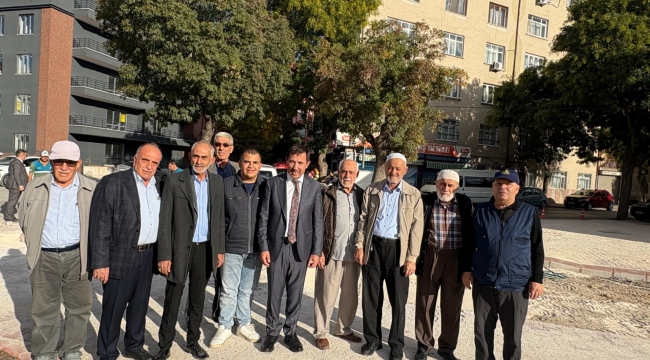 HASAN KILCA KALENDERHANE MAHALLESİNDE VATANDAŞLARLA BULUŞTU