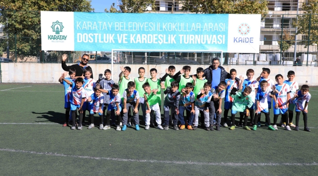 KARATAY'DA "İLKOKULLAR ARASI DOSTLUK VE KARDEŞLİK FUTBOL TURNUVASI" BAŞLADI 