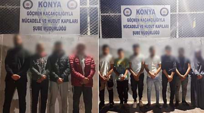 Konya'da göçmen kaçakçılığı operasyonu: 5 kişi tutuklandı 