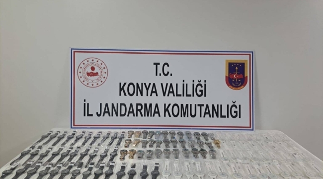 Konya'da Jandarma'dan kol saati operasyonu! 