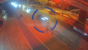 Konya'da trafiği tehlikeye atarak yarış yapan sürücülere geçit verilmedi 