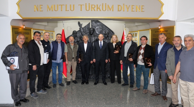 Konya İl Emniyet Müdürü Yüksek'ten 'Vefa' buluşması 