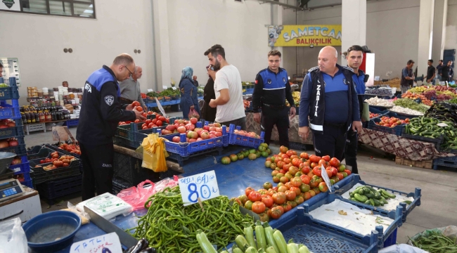 MERAM PAZAR YERLERİNDE ÖNCELİK; GÜVEN, DÜZEN, HİJYEN 