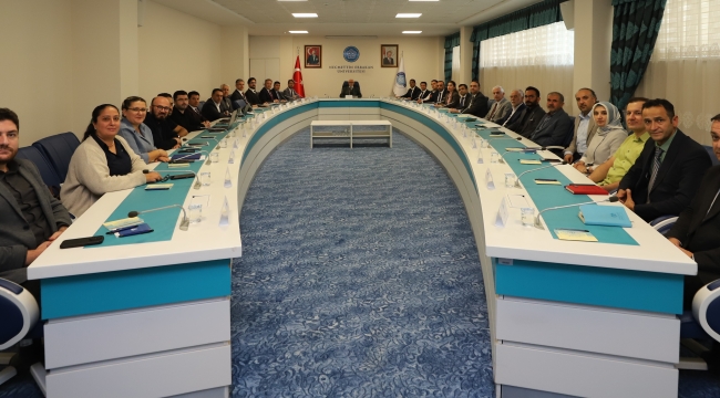 NEÜ'de Danışma Kurulu Çalışmaları 