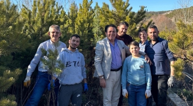  ÖMRÜNÜ AĞAÇ DİKMEYE ADAYAN İSİM VAHİT YILDIZ. 