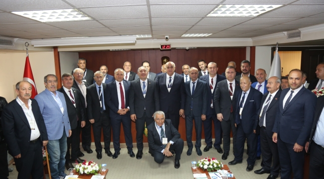 PANKOBİRLİK'TE TÜM OYLAR YENİDEN BAŞKAN ERKOYUNCU'YA 