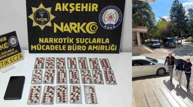 SAHTE KİMLİKLE YAKALANAN ŞAHISTAN 300 ADET UYUŞTURUCU HAP ÇIKTI
