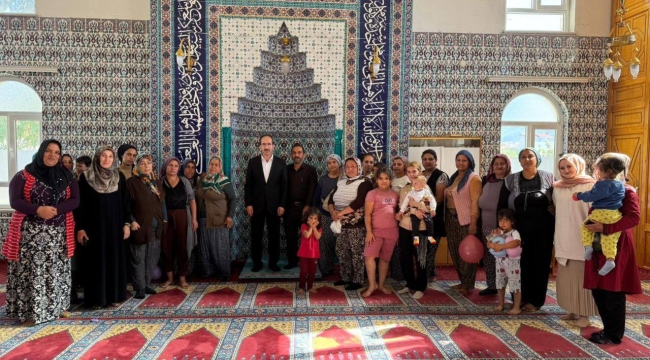 YENİ MAHALLE'DE CAMİ-KADIN BULUŞMASI 