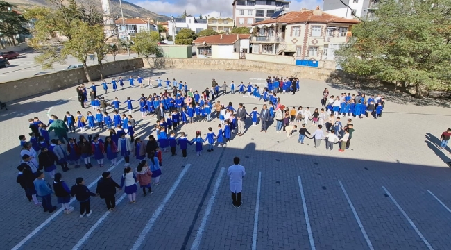 Yunak'ta Eş Zamanlı Tahliye Tatbikatı 