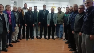 AK PARTİ AKŞEHİR'DEN İYİ PARTİ AKŞEHİR İLÇE BAŞKANLIĞINA ZİYARET 