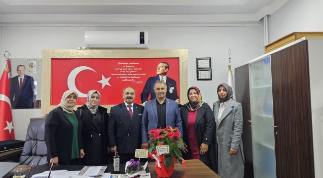 Ak Parti Teşkilatından İşcan'a Ziyaret 