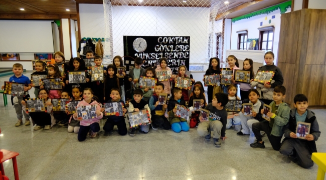 AKŞEHİR BELEDİYESİ, MİNİK KALPLERLE 10 KASIM RUHUNU YAŞATTI 